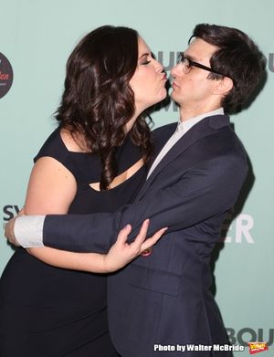 Lindsay Mendez and Gideon Glick @ BroadwayWorld Lindsay Mendez and Gideon Glick Photo