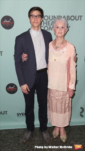 Gideon Glick and Barbara Barrie @ BroadwayWorld Gideon Glick and Barbara Barrie Photo
