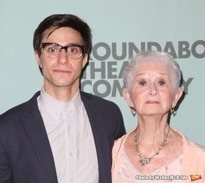 Gideon Glick and Barbara Barrie Photo