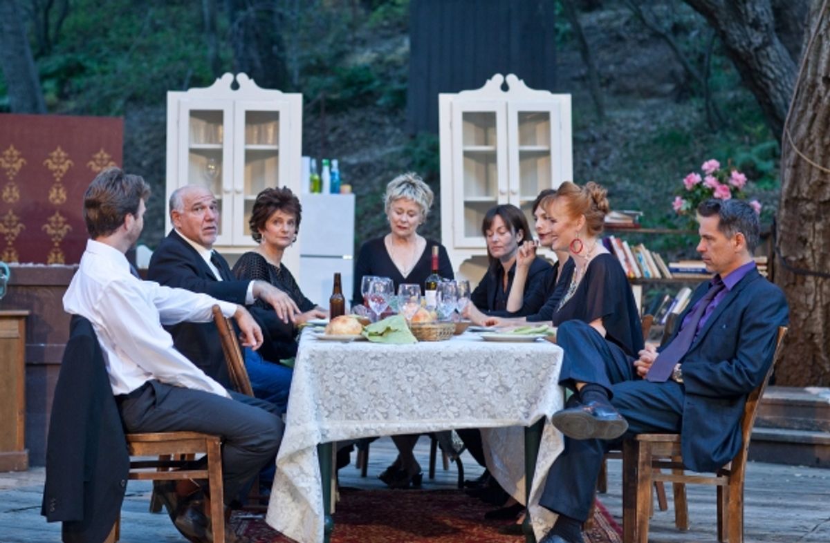 Aaron Hendry, Alan Blumenfeld, Melora Marshall, Ellen Geer, Abby Craden, Susan Angelo, Willow Geer, Mark Lewis at 