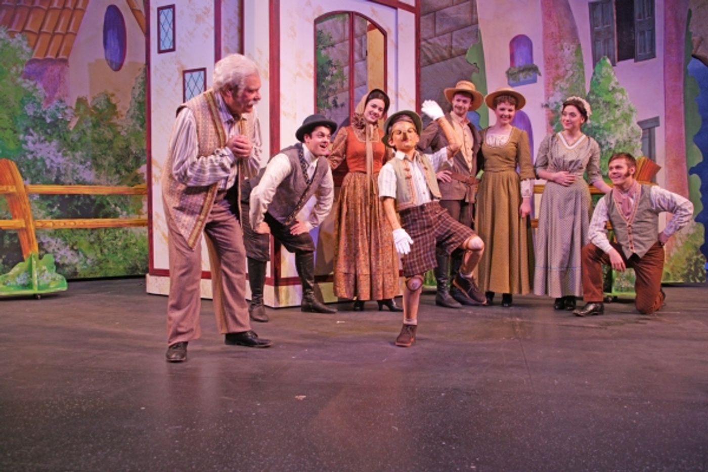 Photo Flash: Schwartz & Stern Set for Tonight's Opening of MTWichita's MY SON PINOCCHIO  Image
