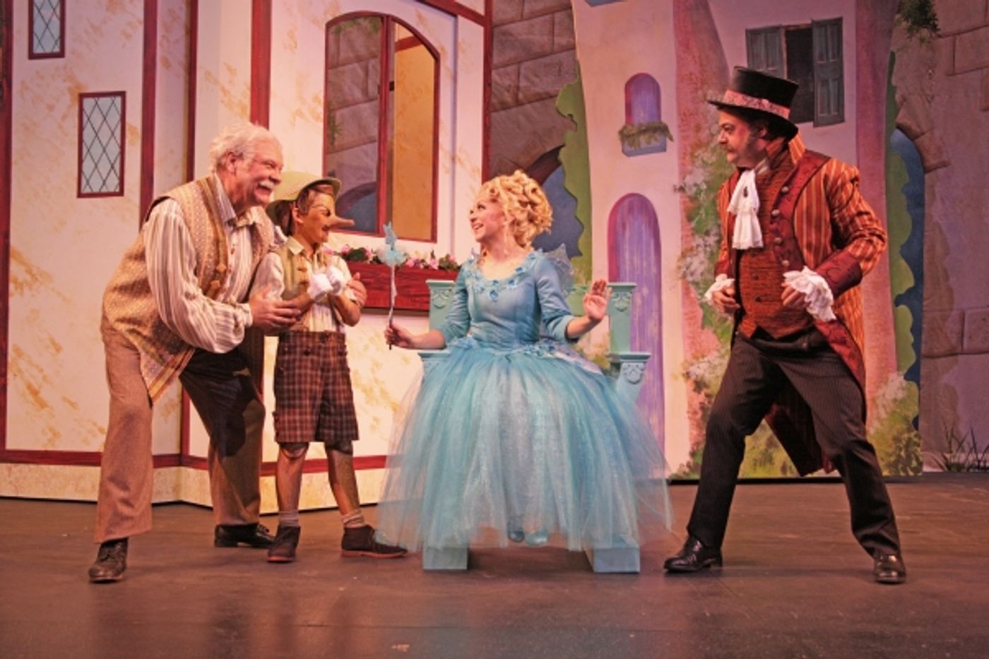 Photo Flash: Schwartz & Stern Set for Tonight's Opening of MTWichita's MY SON PINOCCHIO  Image