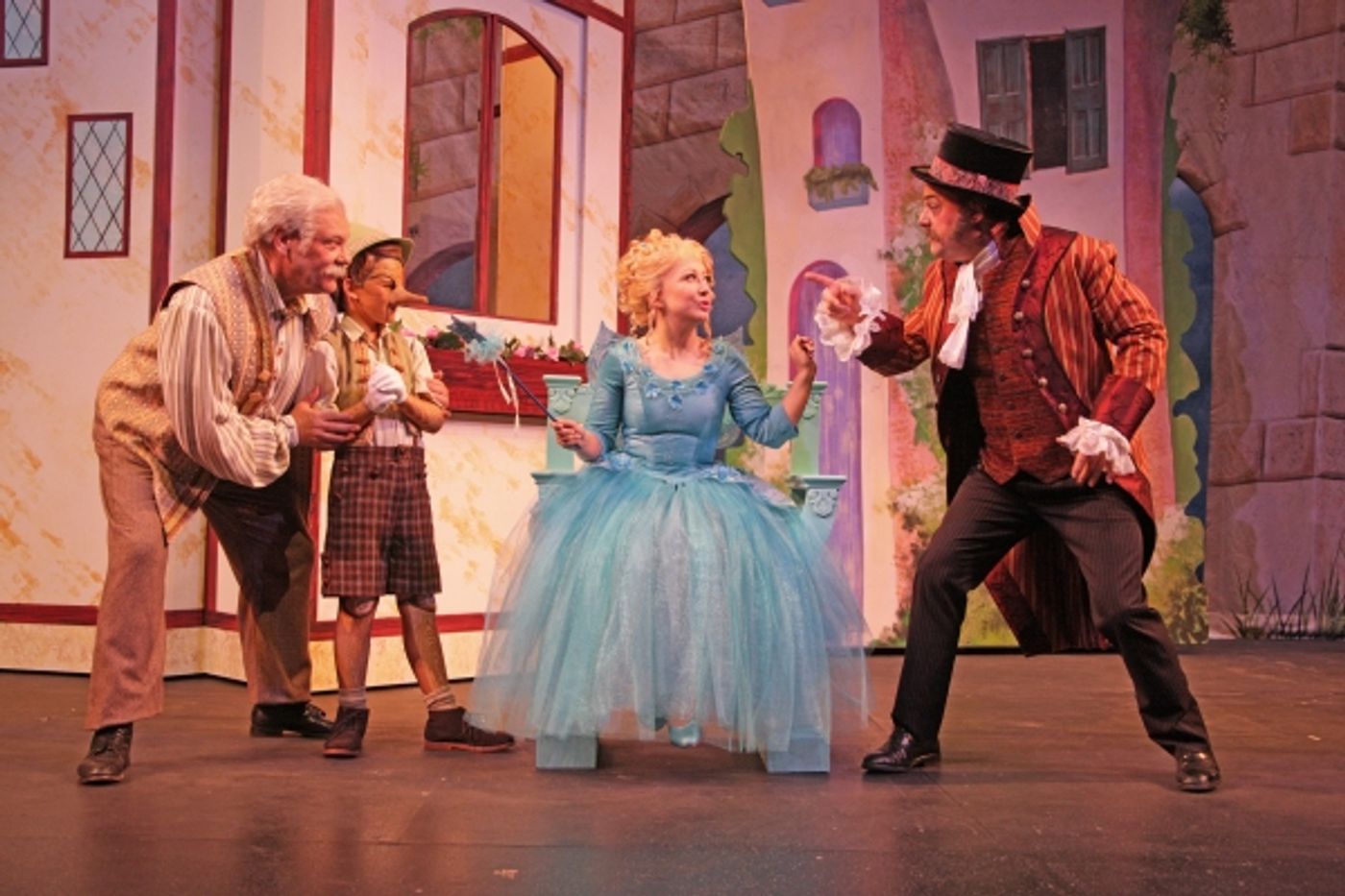 Photo Flash: Schwartz & Stern Set for Tonight's Opening of MTWichita's MY SON PINOCCHIO  Image