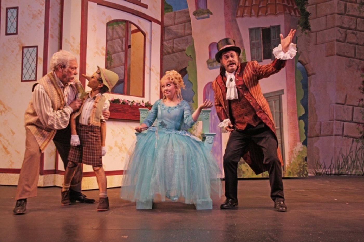 Photo Flash: Schwartz & Stern Set for Tonight's Opening of MTWichita's MY SON PINOCCHIO  Image
