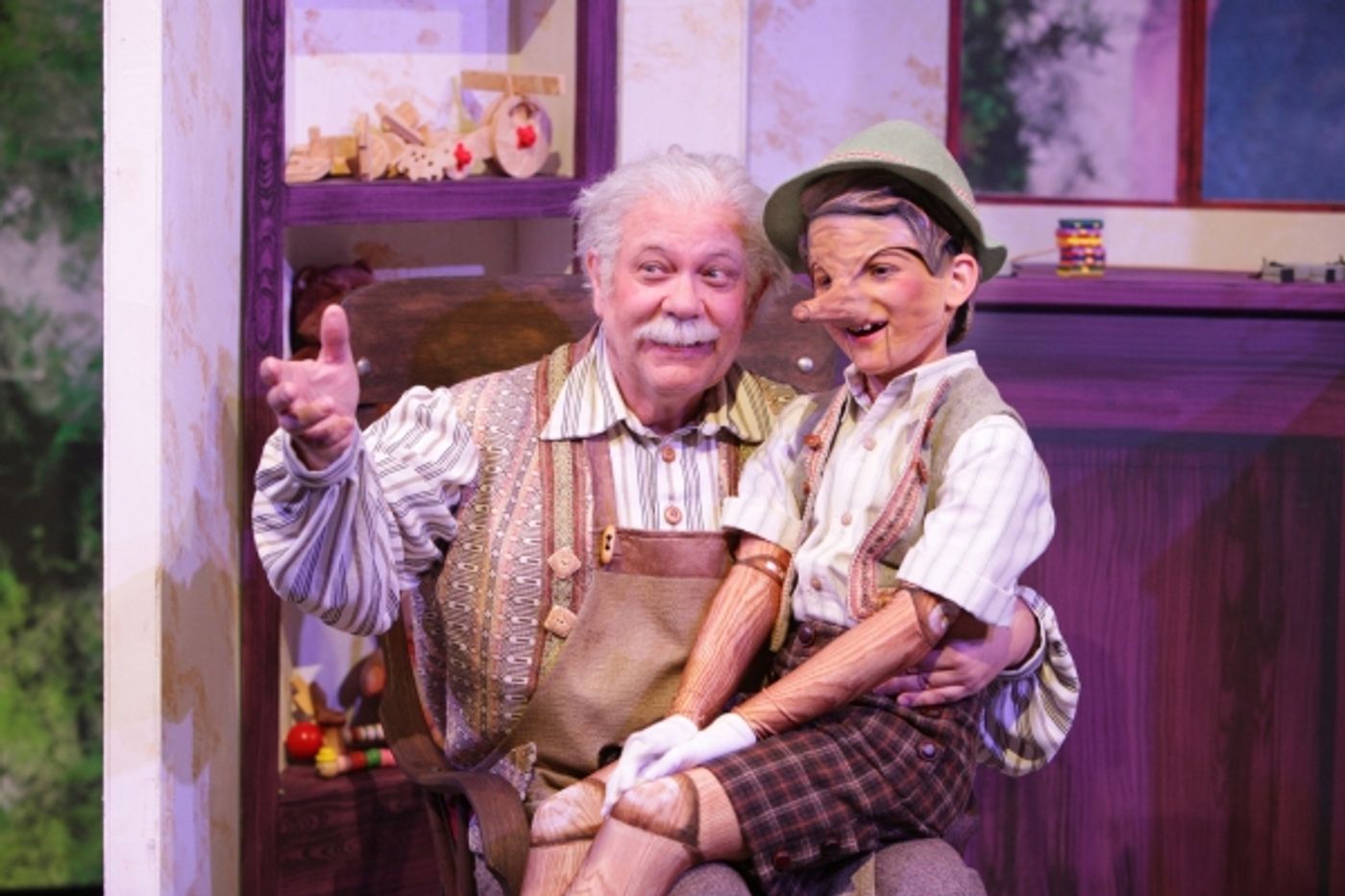 Photo Flash: Schwartz & Stern Set for Tonight's Opening of MTWichita's MY SON PINOCCHIO  Image