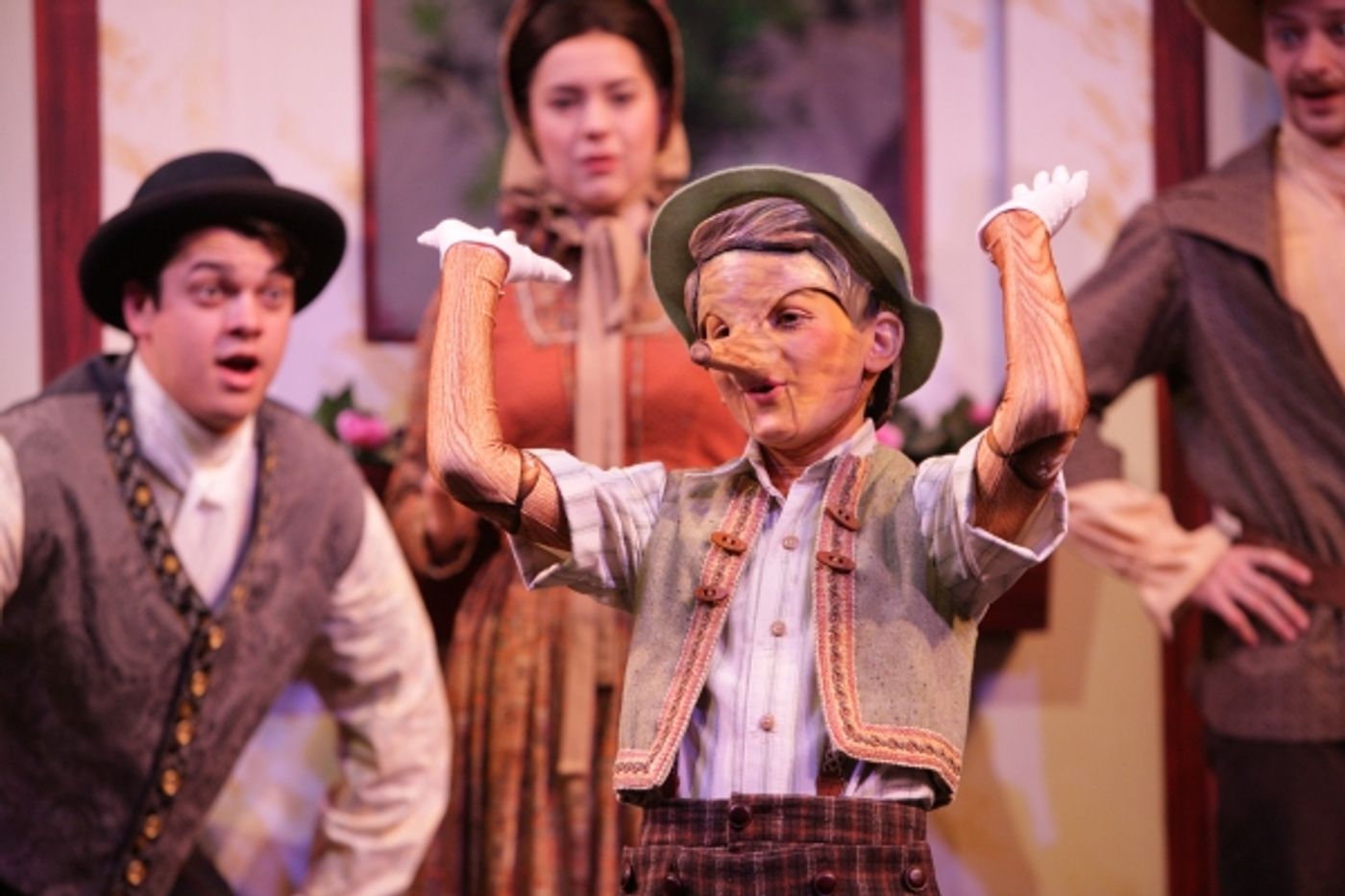 Photo Flash: Schwartz & Stern Set for Tonight's Opening of MTWichita's MY SON PINOCCHIO  Image