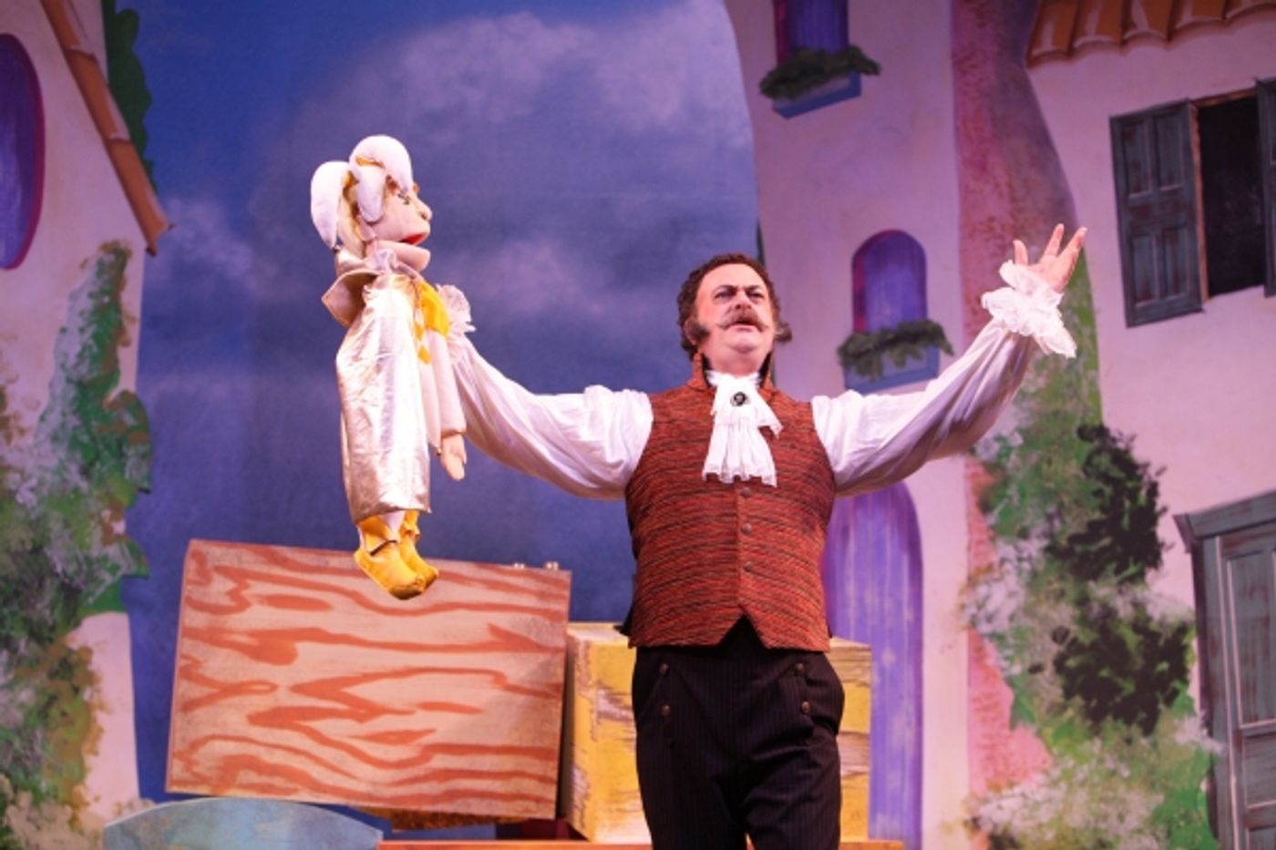 Photo Flash: Schwartz & Stern Set for Tonight's Opening of MTWichita's MY SON PINOCCHIO  Image