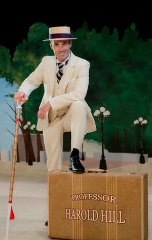 Craig Cady as Harold Hill Photo