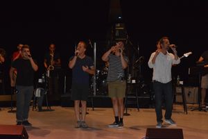 Michael Longoria, Christian Hoff, Daniel Reichard and J. Robert Spencer @ BroadwayWorld Michael Longoria, Christian Hoff, Daniel Reichard and J. Robert Spencer Photo