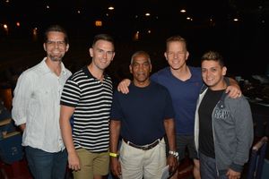 J. Robert Spencer, Daniel Reichard, Christian Hoff and Michael Longoria @ BroadwayWorld J. Robert Spencer, Daniel Reichard, Christian Hoff and Michael Longoria Photo