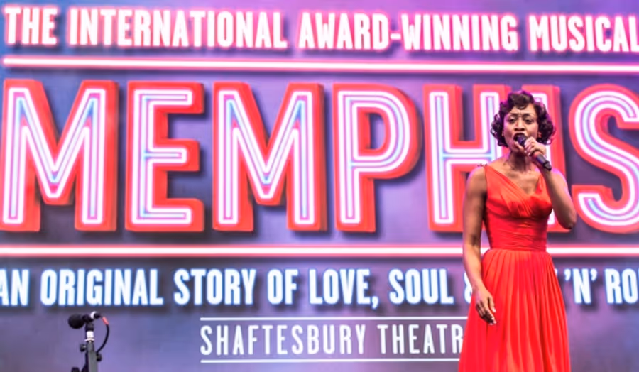 Photo Coverage: MEMPHIS At West End Live! Image