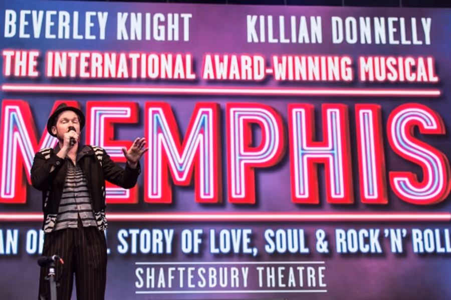 Photo Coverage: MEMPHIS At West End Live! Image