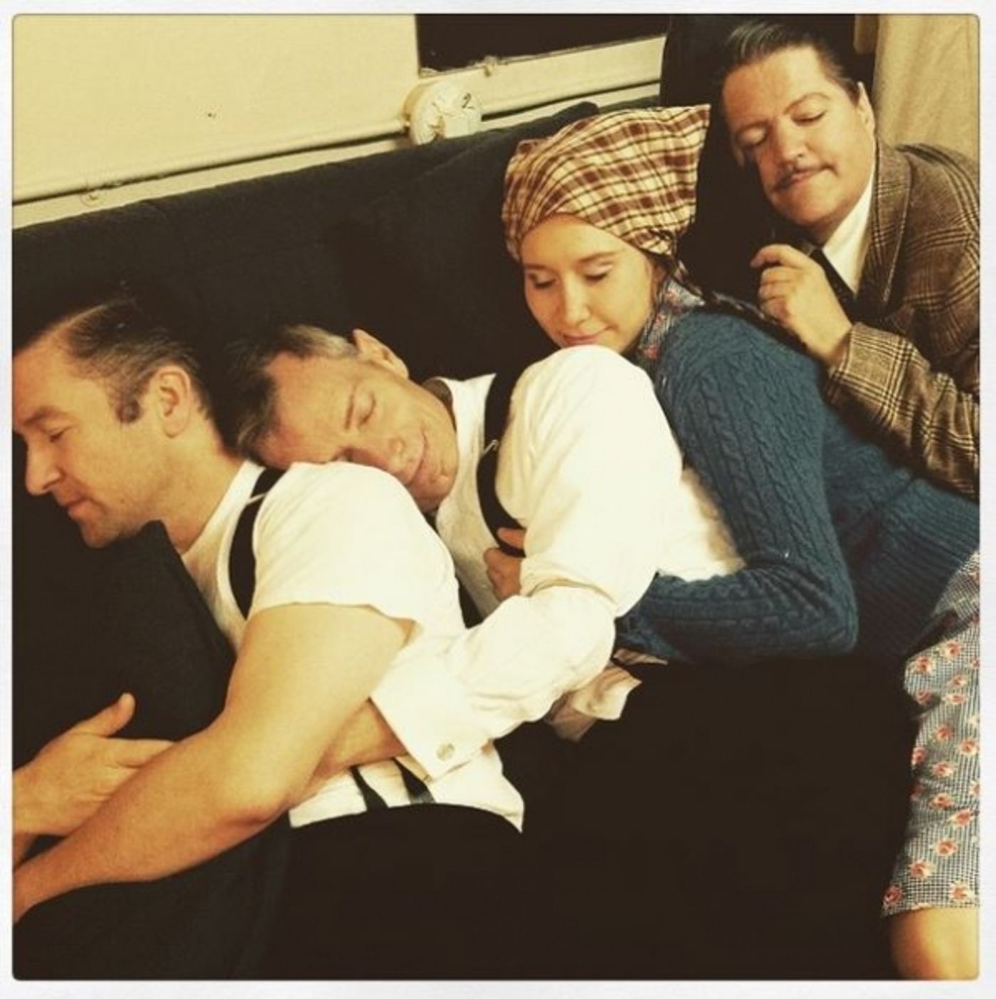 Photo Flash: Saturday Intermission Pics, 6/20- ON THE TOWN and ON YOUR FEET Prep for Broadway Bares, Plus SOMETHING ROTTEN! and More!  Image