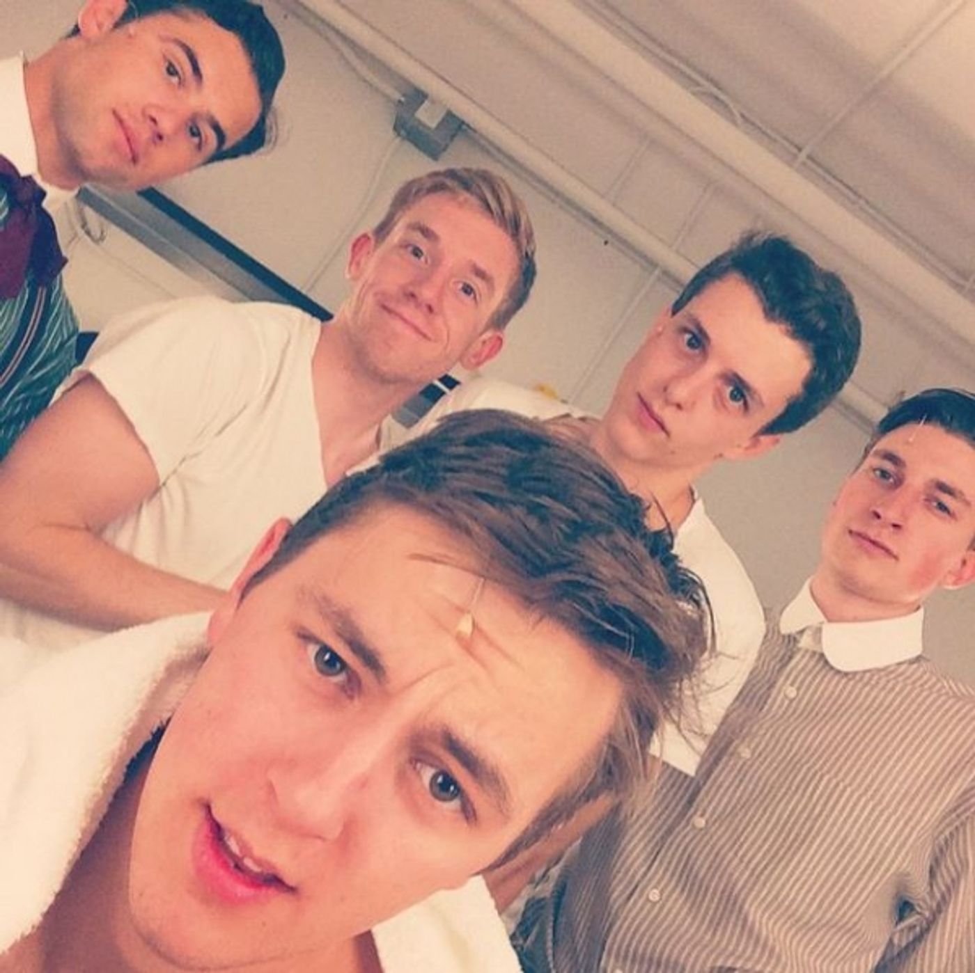 Photo Flash: Saturday Intermission Pics, 6/20- ON THE TOWN and ON YOUR FEET Prep for Broadway Bares, Plus SOMETHING ROTTEN! and More!  Image