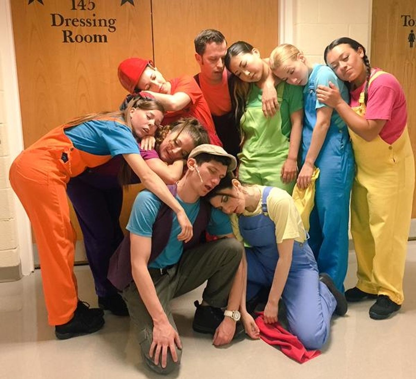 Photo Flash: Saturday Intermission Pics, 6/20- ON THE TOWN and ON YOUR FEET Prep for Broadway Bares, Plus SOMETHING ROTTEN! and More!  Image