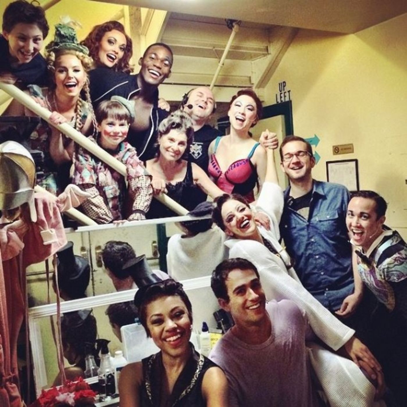 Photo Flash: Saturday Intermission Pics, 6/20- ON THE TOWN and ON YOUR FEET Prep for Broadway Bares, Plus SOMETHING ROTTEN! and More!  Image