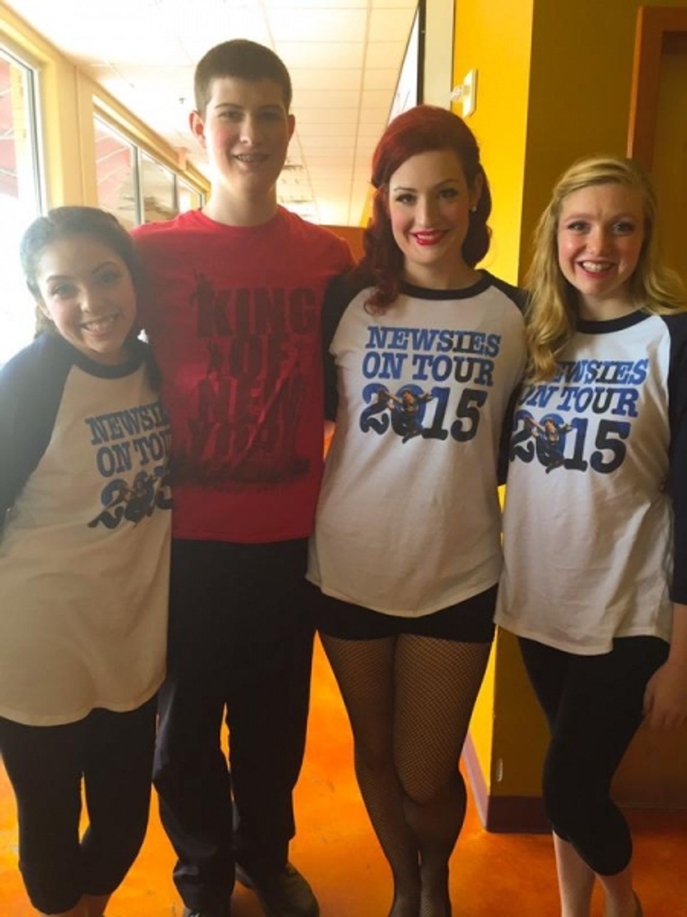 Photo Flash: Saturday Intermission Pics, 6/20- ON THE TOWN and ON YOUR FEET Prep for Broadway Bares, Plus SOMETHING ROTTEN! and More!  Image