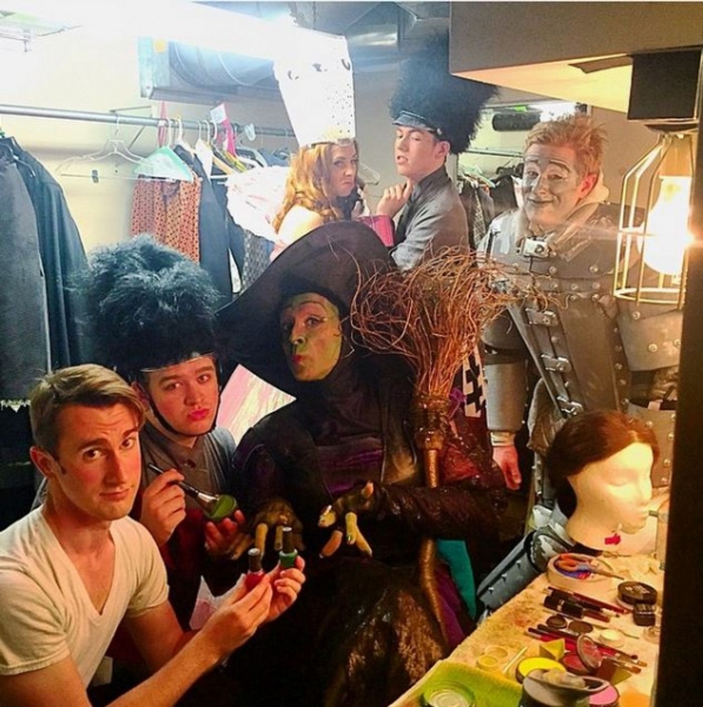 Photo Flash: Saturday Intermission Pics, 6/20- ON THE TOWN and ON YOUR FEET Prep for Broadway Bares, Plus SOMETHING ROTTEN! and More!  Image