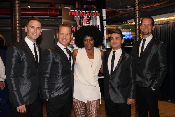 Daniel Reichard, Christian Hoff, LaLa Brooks, Michael Longoria and J. Robert Spencer Photo