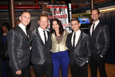 Daniel Reichard, Christian Hoff, Valerie Smaldone, Michael Longoria and J. Robert Spe Photo