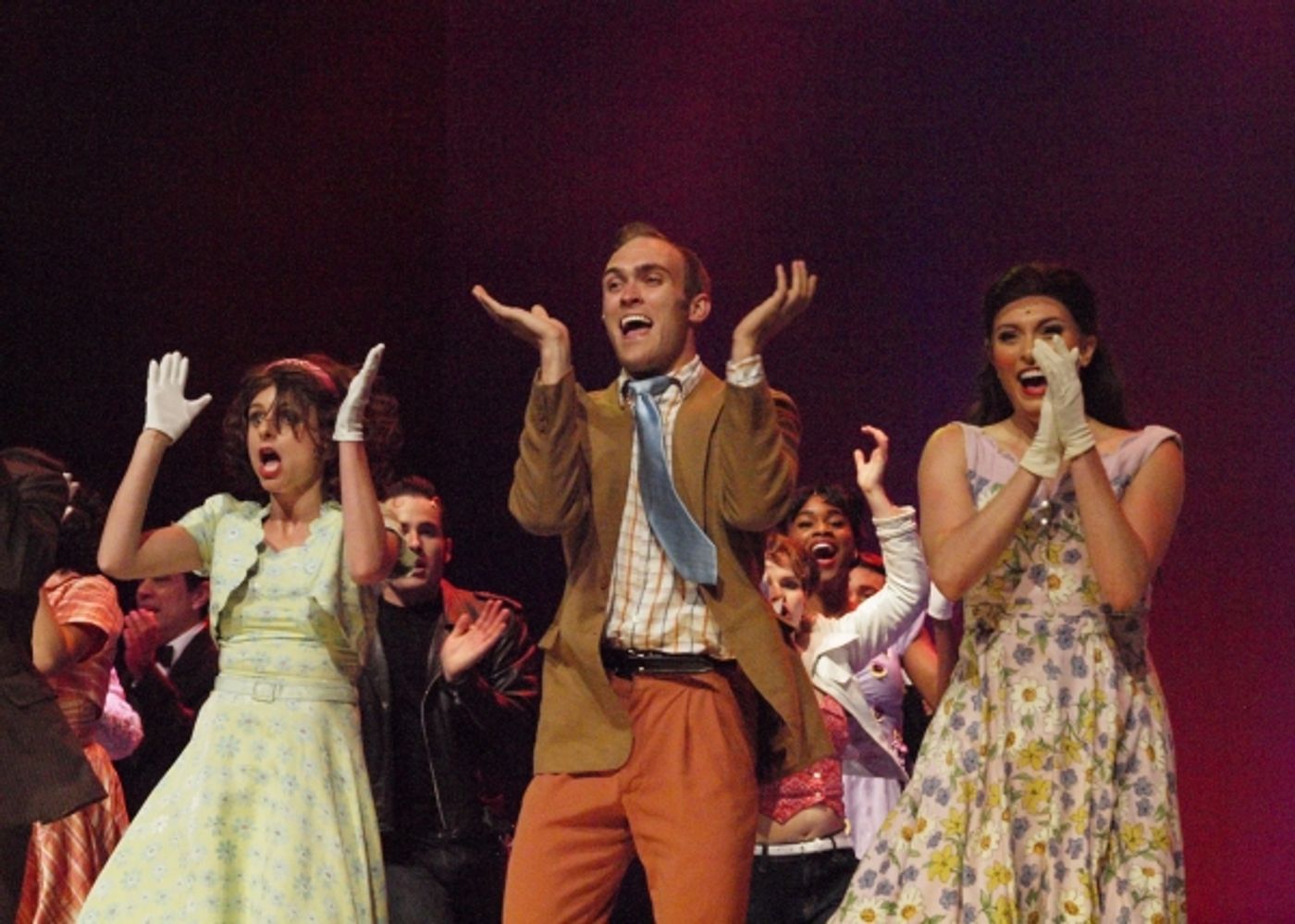 Photo Coverage: Moonlight Stage Productions' ALL SHOOK UP Curtain Call and Stage Door  Image
