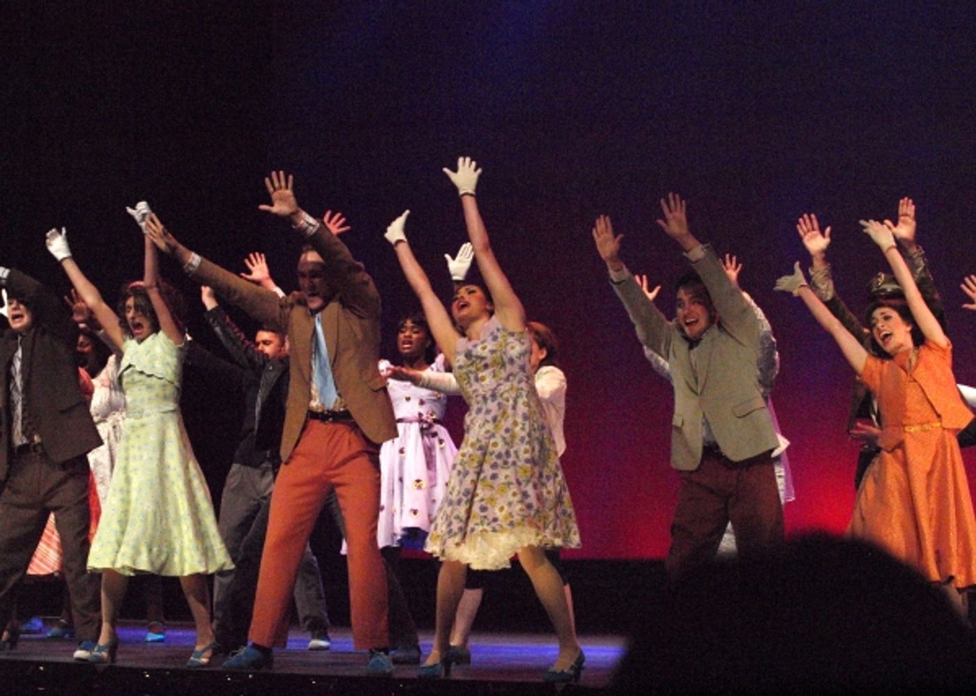 Photo Coverage: Moonlight Stage Productions' ALL SHOOK UP Curtain Call and Stage Door  Image
