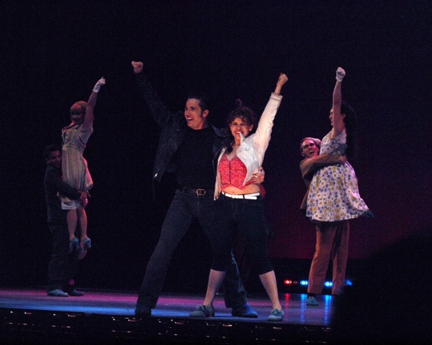 Photo Coverage: Moonlight Stage Productions' ALL SHOOK UP Curtain Call and Stage Door  Image