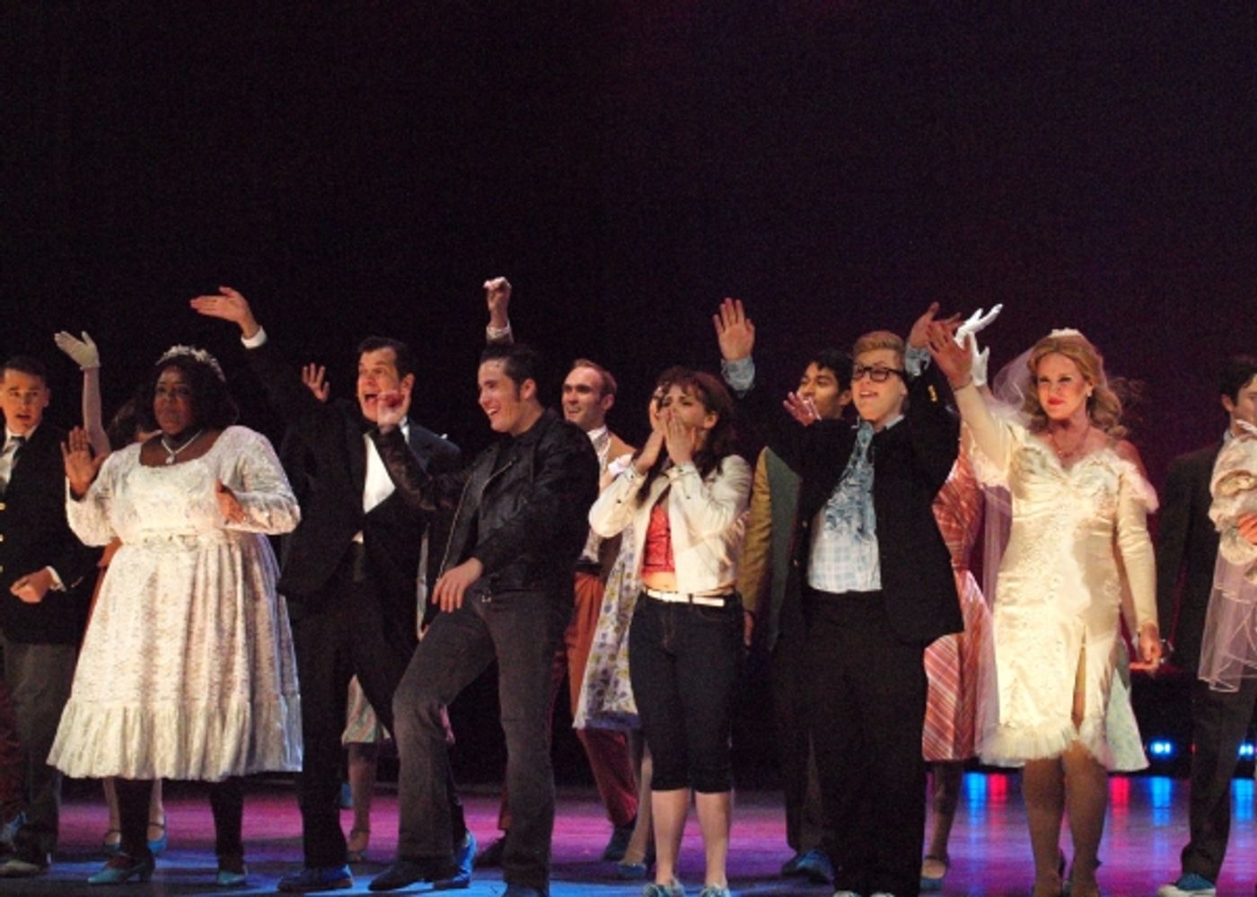 Photo Coverage: Moonlight Stage Productions' ALL SHOOK UP Curtain Call and Stage Door  Image