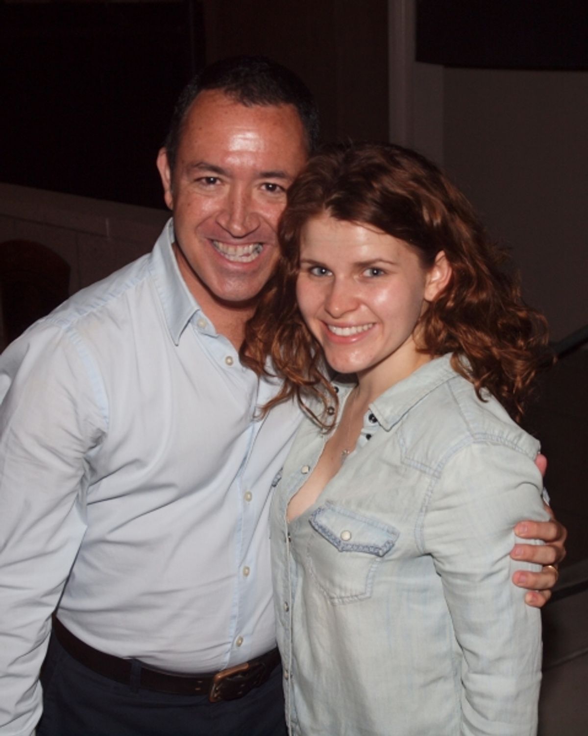 Steven Glaudini and Katharine McDonough at 