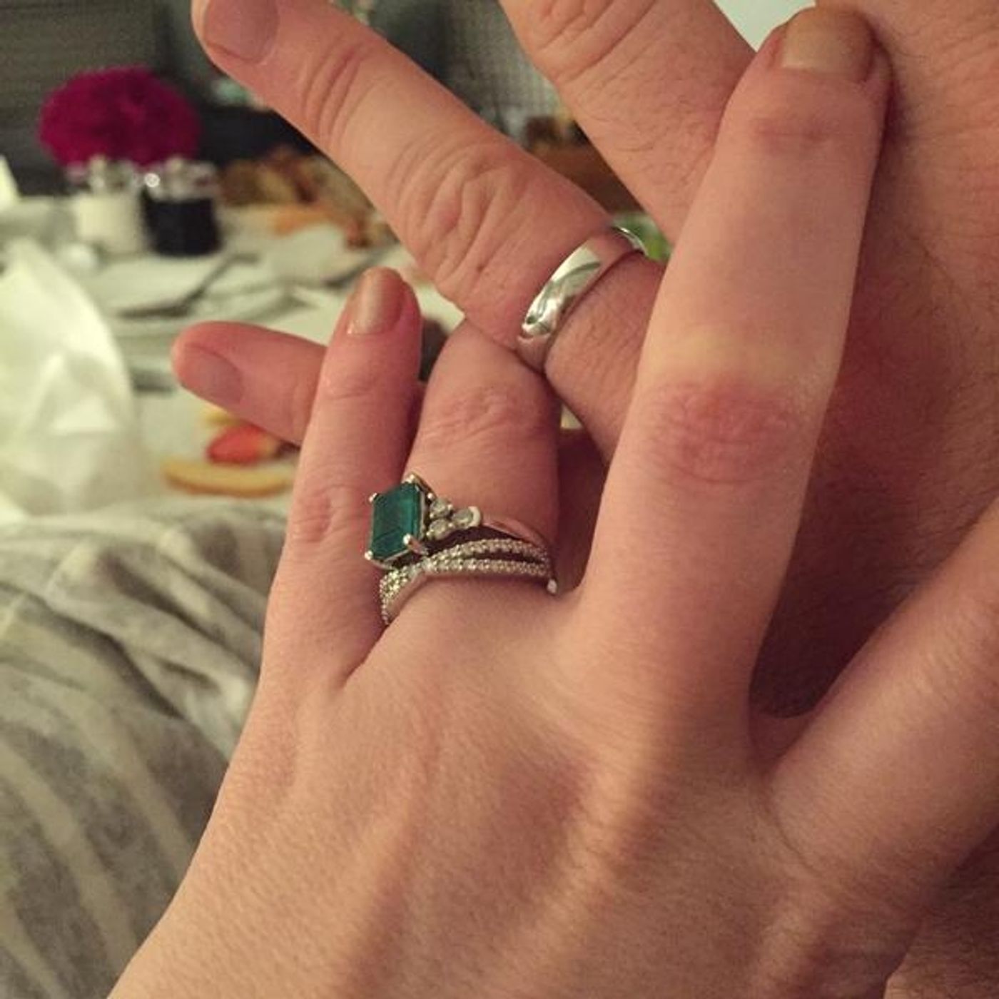 Photo Flash: Congratulations! Patti Murin and Colin Donnell Hold 'Final Rose' Wedding Ceremony- Bachelorette Style! Photo Flash: Congratulations! Patti Murin and Colin Donnell Hold 'Final Rose' Wedding Ceremony- Bachelorette Style! Image