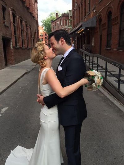 Patti Murin, Colin Donnell
@PattiMurin: Welcome to forever with @colindonnell :) Photo