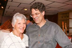 Mary Ann Quinson, Board Chair & Christopher Innvar @ BroadwayWorld Mary Ann Quinson, Board Chair & Christopher Innvar Photo