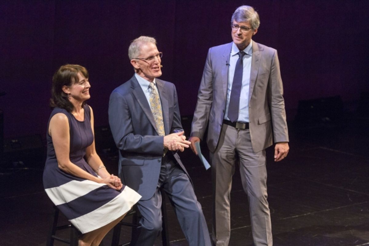 Kim Crosby, RoBert Westenberg, Mo Rocca at 