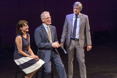 Kim Crosby, RoBert Westenberg, Mo Rocca Photo