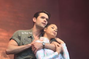 Chris Peluso, Eva Noblezada @ BroadwayWorld Chris Peluso, Eva Noblezada Photo