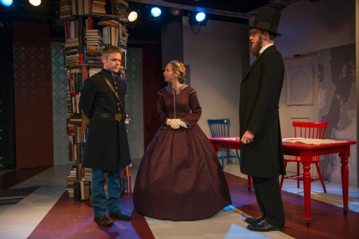 Derrick Trumbly, Jessie Fisher and Nathan Hosner at 