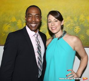 Michael McElroy and Jenny Neiderhoffer attend ''Parlor Night'' A benefit evening for  Photo