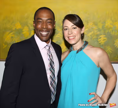 Michael McElroy and Jenny Neiderhoffer attend ''Parlor Night'' A benefit evening for  Photo