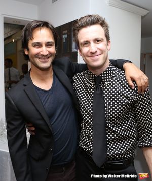 Robbie Routh and Gavin Creel attend ''Parlor Night'' A benefit evening for The Broadway Inspirational Voices Outreach Program at the home of Roy and Jenny Neiderhoffer on June 22, 2015 in New York City. @ BroadwayWorld Robbie Routh and Gavin Creel attend ''Parlor Night'' A benefit evening for The Broadw Photo