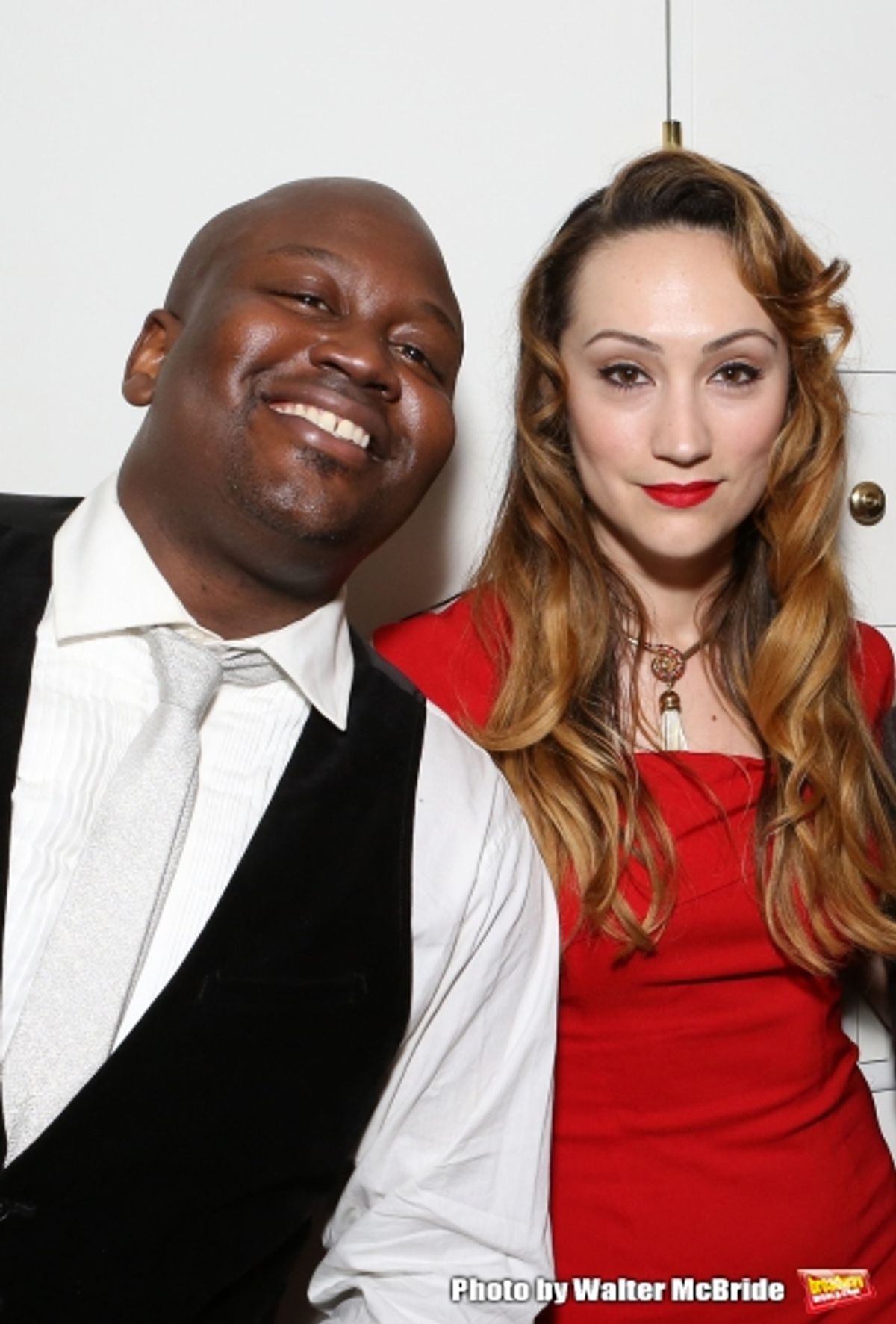 Tituss Burgess and Eden Espinosa at 