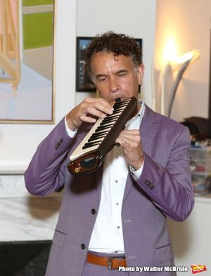 Brian Stokes Mitchell performs at the ''Parlor Night'' A benefit evening for The Broa Photo