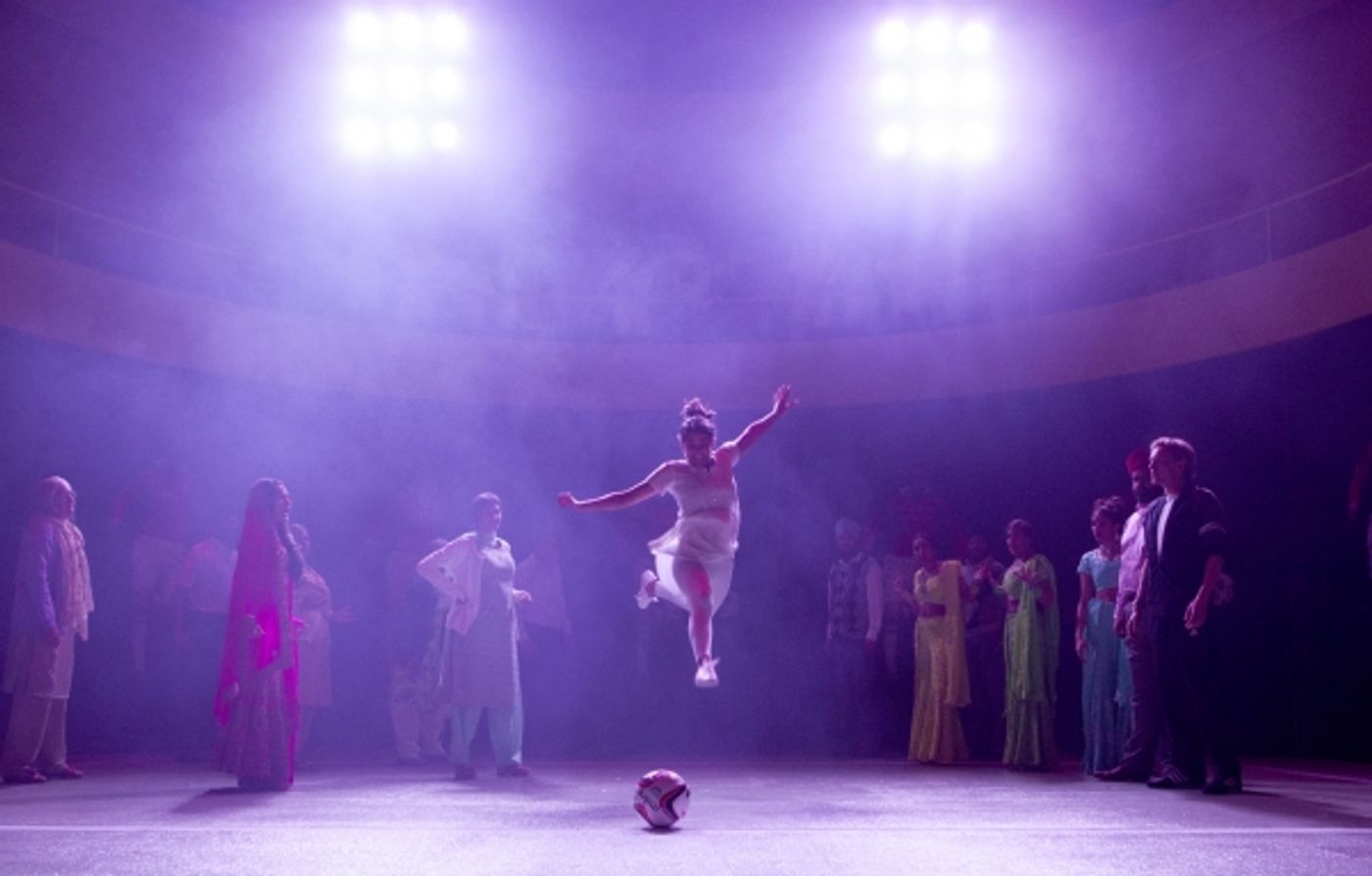 Photo Flash: Fresh Look at Jamie Campbell Bower, Natalie Dew & More in West End's BEND IT LIKE BECKHAM  Image