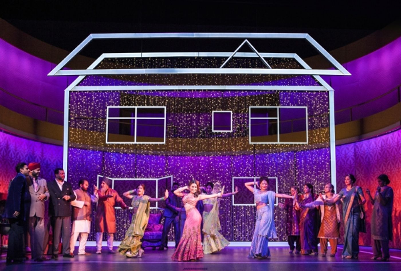 Photo Flash: Fresh Look at Jamie Campbell Bower, Natalie Dew & More in West End's BEND IT LIKE BECKHAM  Image