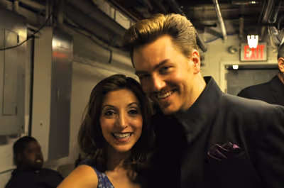 Christina Bianco and Brian Charles Rooney Photo