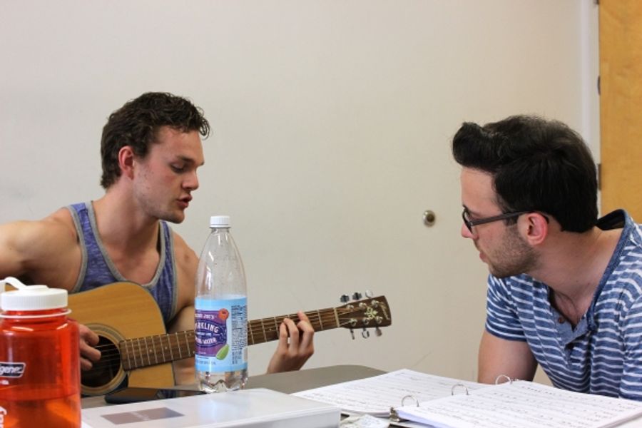 Photo Flash: In Rehearsal for THE COBALTEANS at NYMF Image