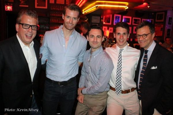 Billy Stritch, Mark Mackillop, Max von Essen, Eric Dietz and Jim Caruso Photo
