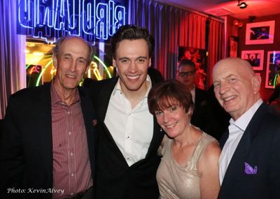 Gary Rosenberg, Erich Bergen, Alison Lee and Jan Degenshein Photo