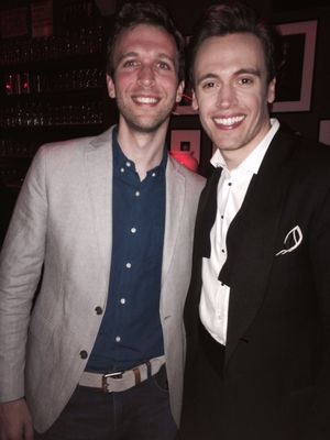John West and Erich Bergen @ BroadwayWorld John West and Erich Bergen Photo