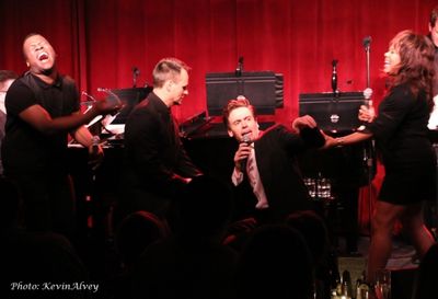 Vanjah Alexander, Chris Dilley, Erich Bergen and Melanie Taylor Photo