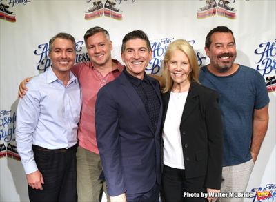 Darren Bagert, Tony Speciale, James Lecesne, Daryl Roth and Duncan Sheik Photo